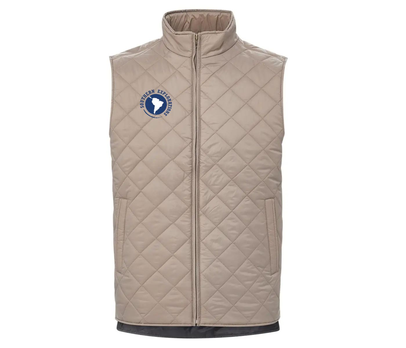 Men's Diamond Quilted Travel Vest