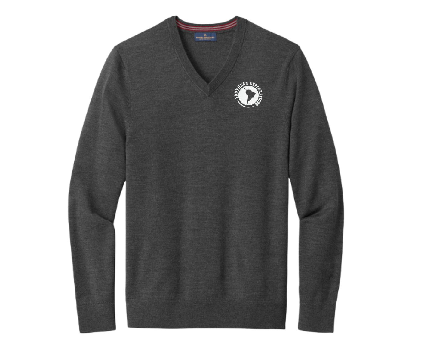 SE Men's Brooks Brothers Merino Travel Sweater - Image 2