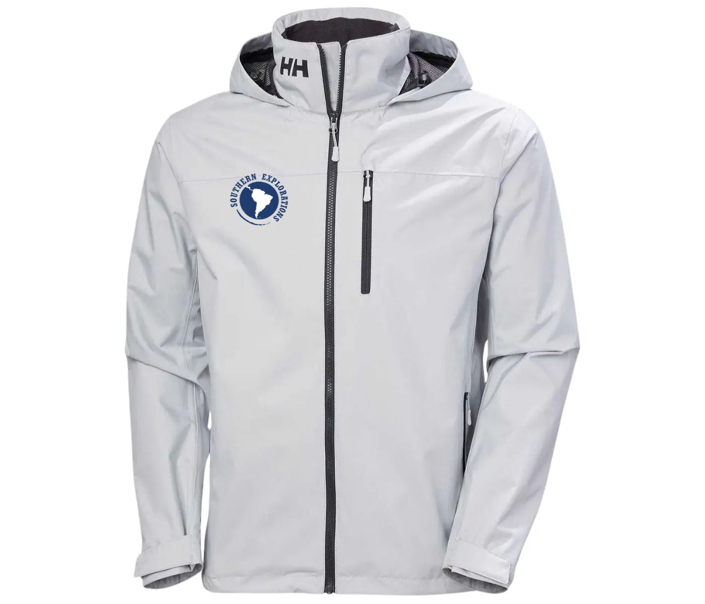 Men's Crew Hooded Waterproof Midlayer Jacket by Helly Hansen