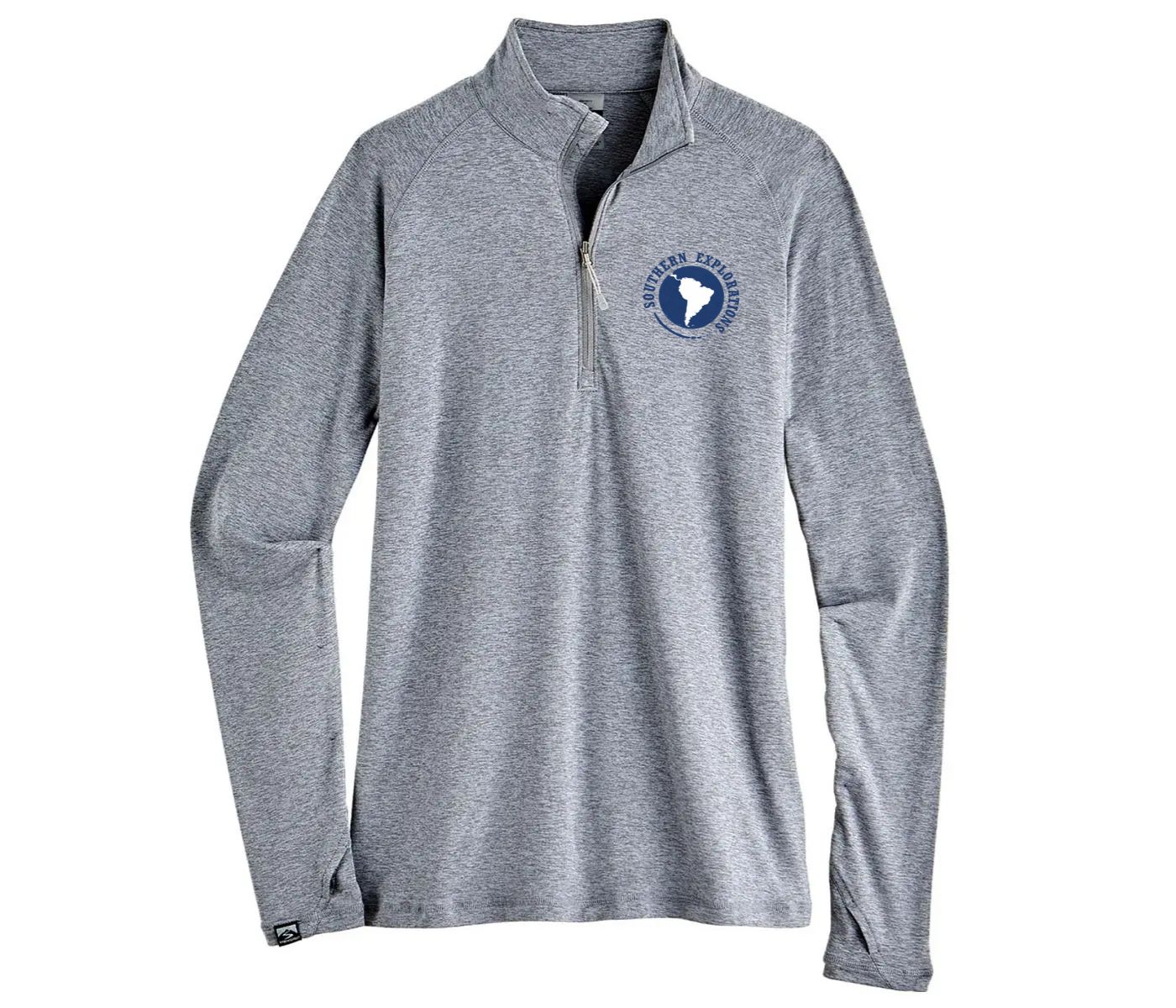 SE Women's Sueded Comfort 1/4 Zip - Image 2