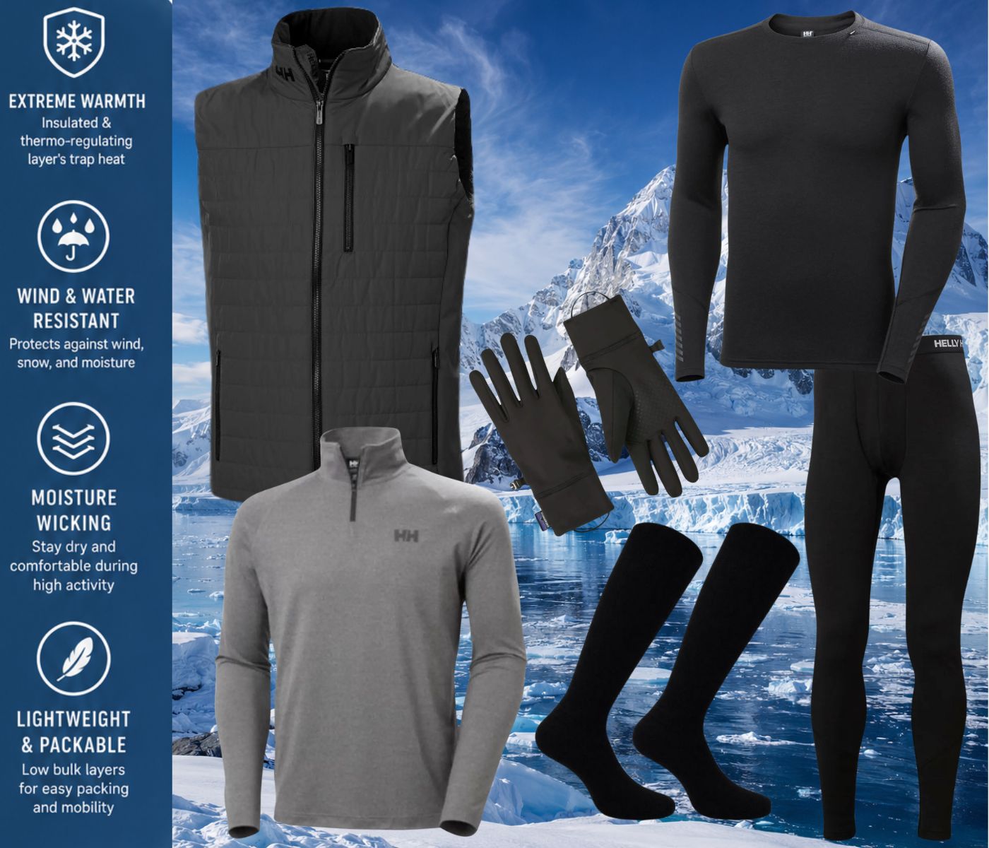Helly Hansen "The Layers You Need" for Men